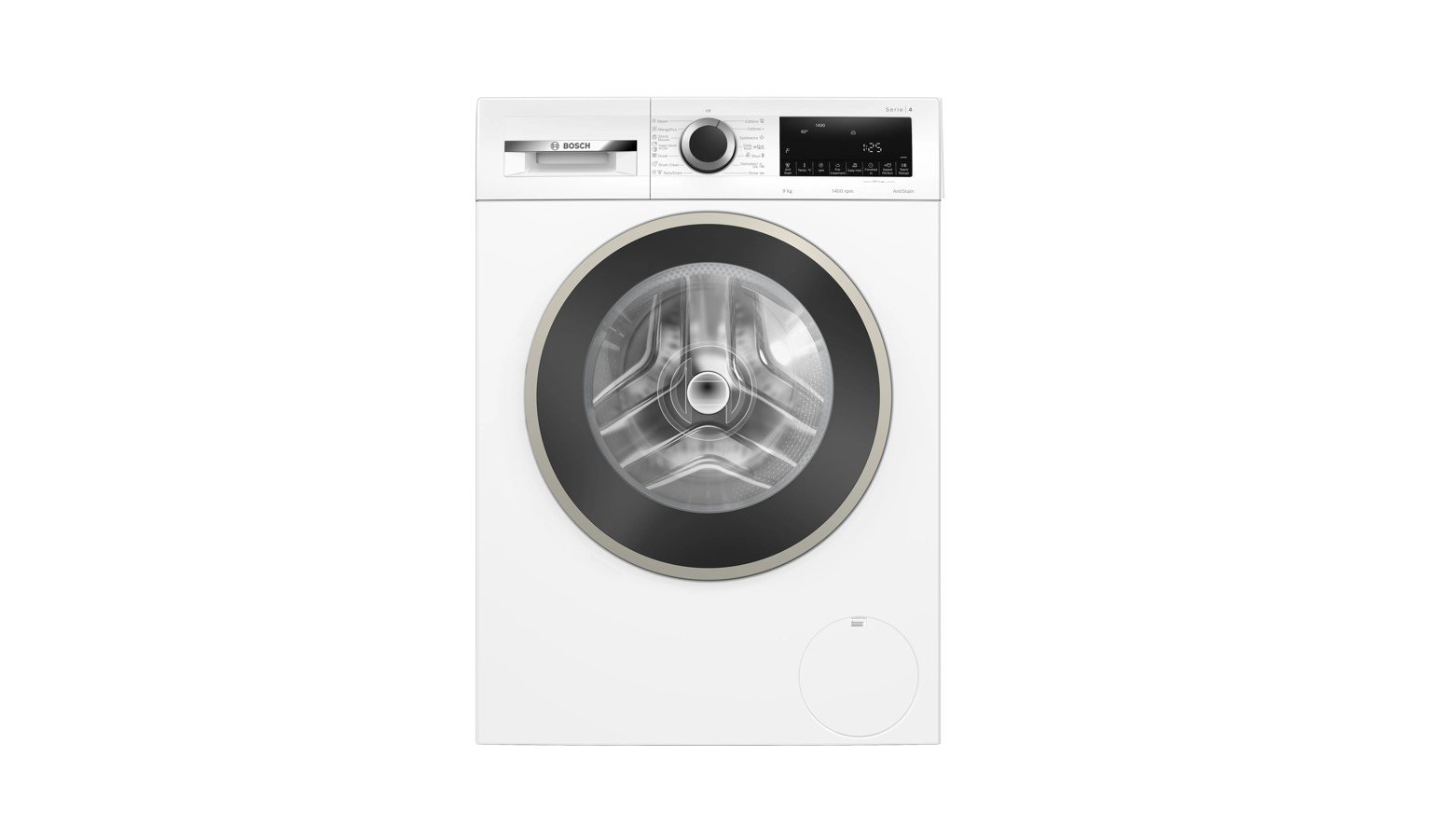 Bosch Series 4 9 KG Front Load Washing Machine - White (WGA14400SG)