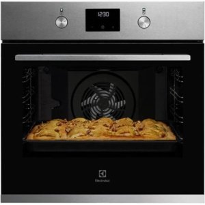 Electrolux 60cm UltimateTaste 300 Built-in Single Oven 72L capacity (KOHGH00XA)