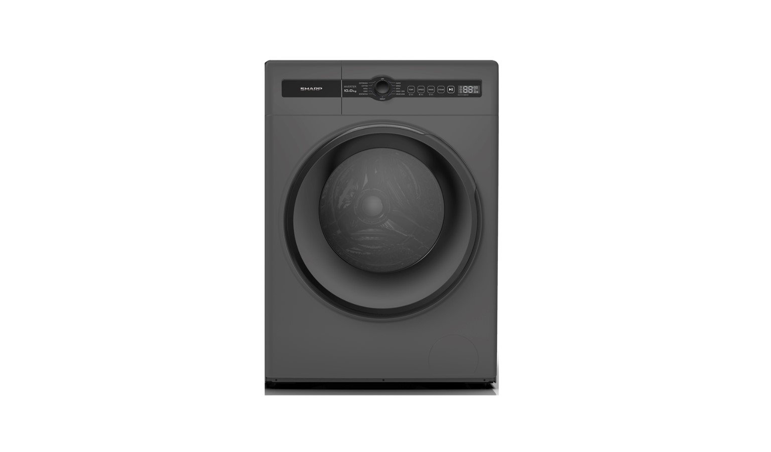 Sharp 10KG Intelligent Inverter Front Load Washing Machine - Starry Sky Grey (ESFH-10BMB) - Image 2