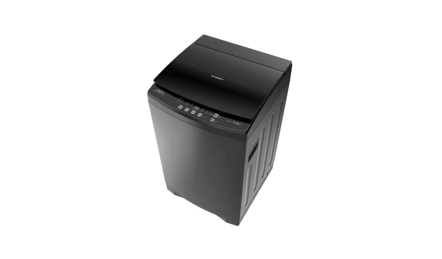 Sharp 14KG Fully Auto Inverter Washing Machine - Starry Sky Grey (ESW-14SM) - Image 2